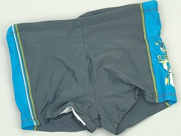 czarny dół od stroju kąpielowego: Dół stroju kąpielowego, Adidas, 4-5 lat, 104-110 cm, stan - Dobry