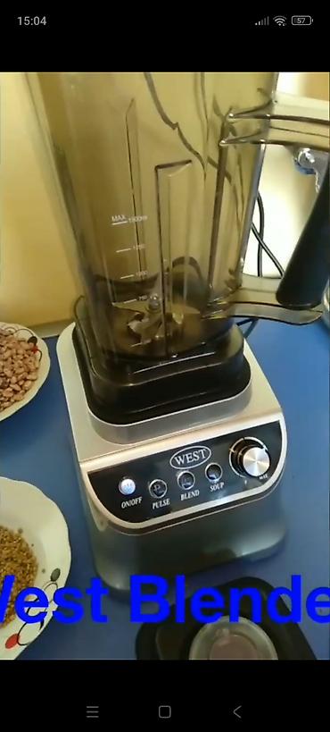 sinbo blincik aparati: Baha qiymətə alinib 2 defe istifadə olunub WEST blender – güclü və — 1