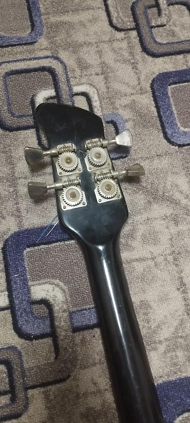 Гитары: Электробас-гитара винтажная советская гитара — 8