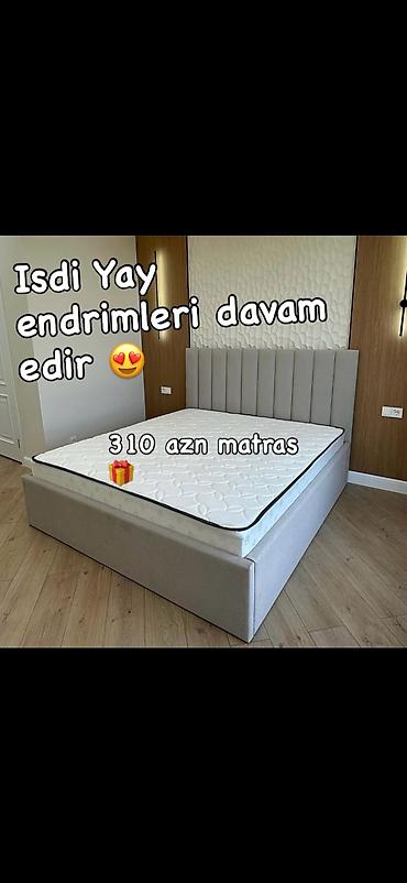 матрас двуспальный: Məhsul: Ortapedik matras Təsvir: - Rahat yuxu üçün ortopedik — 1