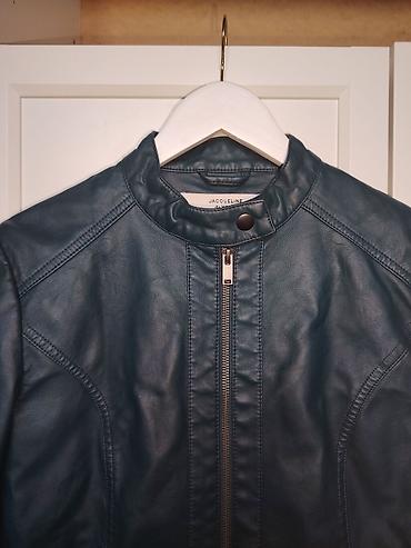 bordo kozne jakne: Ženska biker jakna – Jacqueline de Yong *poobim 45cm *dužina rukava — 3