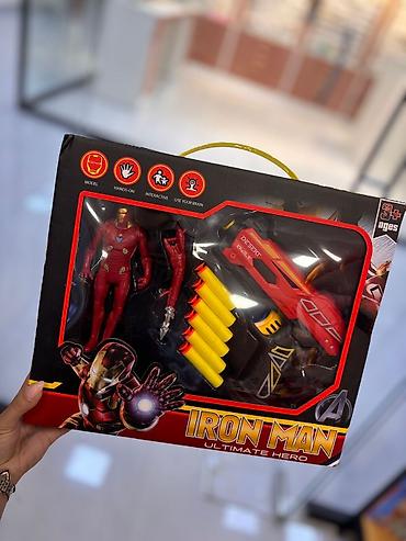 oyuncaq mator: Iron Man Ultimate Hero oyuncağı dəsti - Mövzu: Superqəhrəman – Iron — 1