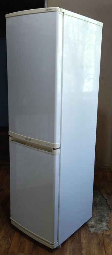 холодильник сатылат: Муздаткыч Samsung, Колдонулган, Эки камералуу, De frost (тамчы), 45 * 155 * 50