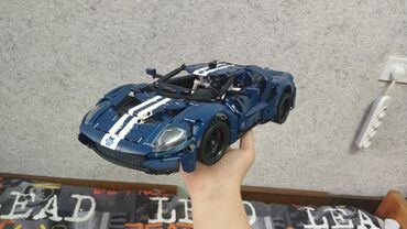синий трактор игрушка: Lego technic 
ford gt
Собранный