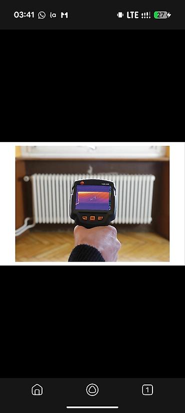 Тепловизор ручной устранить утечка - Портативная тепловизионная