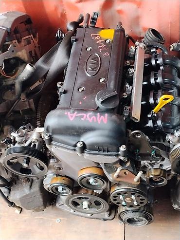 Двигатель KIA, бензиновый, рядный 4‑цилиндровый DOHC. Маркировка на