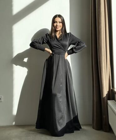 обувь больших размеров бишкек: Размер 44-46 Платье макси черное, кроя на запах. - Силуэт: свободный