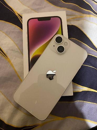 iphone x ikinci el qiymeti: IPhone 14, 128 GB, Ağ — 1