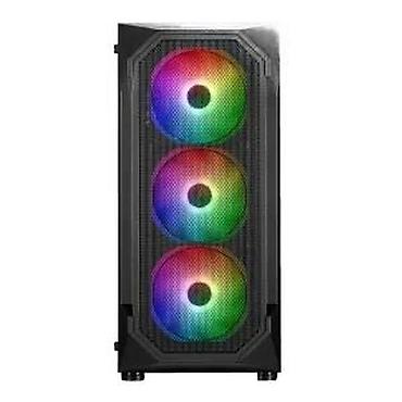 Ostali kompjuterski delovi: Gejming kućište sa RGB osvetljenjem – ATX mid‑tower - Prednja maska — 18