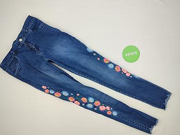 biale trampki ck: Jeansy damskie, rozmiar S — 2