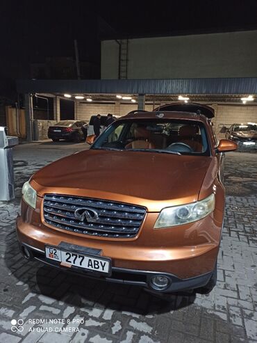продажа инфинити фх35: Infiniti FX35: 2004 г., 3.5 л, Автомат, Газ, Кроссовер