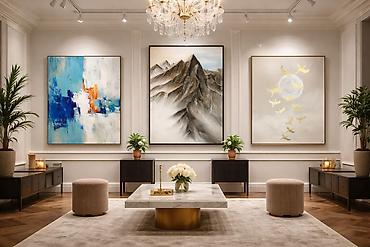 Картины: Интерьер это не мебель- Это характер !Дорогой интерьер начинается не с — 1