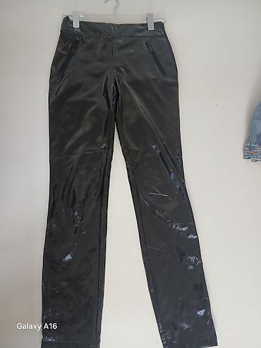 Жеке буюмдар: Женские брюки NIKKIE, модель N2-3492105 - Цвет: черный, глянцевый — 1