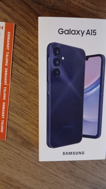 телефон флай с двумя симками: Samsung Galaxy A15, 128 ГБ, цвет - Черный, Гарантия, Две SIM карты, С документами