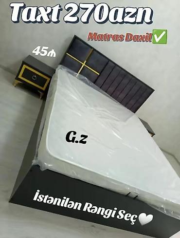 mebel yigilmasi: Taxt dəsti – matras daxil - Taxt: 270 AZN (matras daxildir) - Tumba — 1