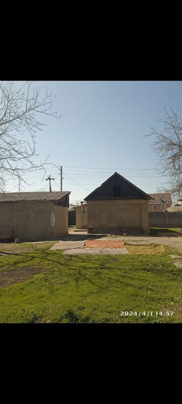 продажа домов в городе бишкек: 1 м², 3 комнаты, Старый ремонт Без мебели