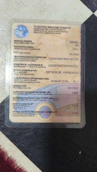 Great Wall: Great Wall : 2021 г., Кроссовер — 9