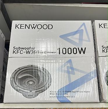 Kenwood KFC-W3014 Subwoofer - Güc: 1000W - Ölçü: 30 sm / 12" - Konus