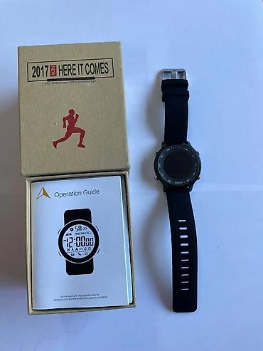 Ručni satovi: Sportski digitalni pametni sat sa okruglim FSTN ekranom i metalnim — 8