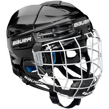 хоккейный шлем: Хоккейный шлем Bauer Размер S – 52-57 Хоккейный шлем BAUER детская