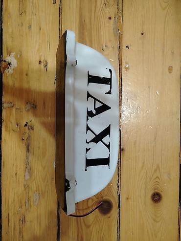 nissan ehtiyyat: Taksi dam işarəsi – işıqlı “TAXI” tablosu - Avtomobilin damına — 1