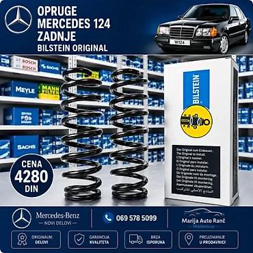 MERCEDES 124 OPRUGE BILSTEIN ORIGINAL SACHS | Opruge mercedes 124 su