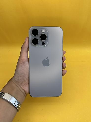 IPhone 15 Pro Max, Б/у, 512 ГБ, Natural Titanium, В рассрочку, 92 % at lalafo.kg IPhone 15 Pro Max, Б/у, 512 ГБ, Natural Titanium, В рассрочку, 92 %