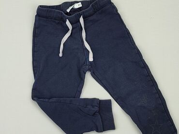 spodnie dresowe zielone: Sweatpants, 1.5-2 years, 92, condition - Good