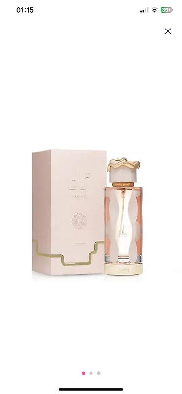 aroma diffuzor: TERAQ qadın ətiri - Nişanəvi şərq-çiçək tərzi - Şüşə dizaynı: dalğalı — 1