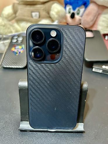 iphone 2 sim: IPhone 15 Pro, Б/у, 256 ГБ, Blue Titanium, Зарядное устройство, Защитное стекло, Чехол, 86 % — 3