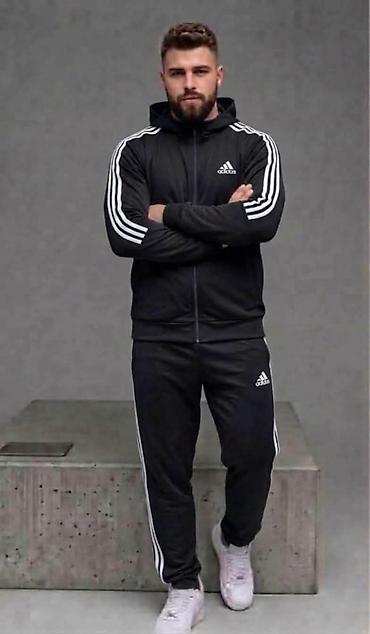 Muške komplet trenerke za punije. Veličine 2XL 3XL 4XL 5XL