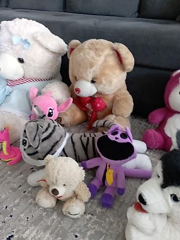 Игрушки: МЯГКИЕ ИГРУШКИ, в идеальном состоянии отдаю одним пакетом всех — 3
