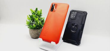 телефоны за 15000: Xiaomi, Redmi 9T, Б/у, 64 ГБ, цвет - Оранжевый, 2 SIM