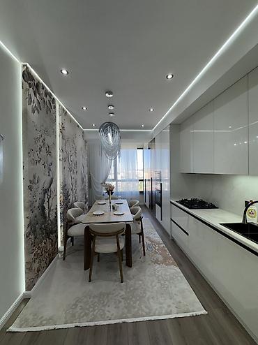Продажа квартир: 2 комнаты, 82 м², Арча-Бешик ж/м Элитка, 11 этаж, Дизайнерский ремонт — 7