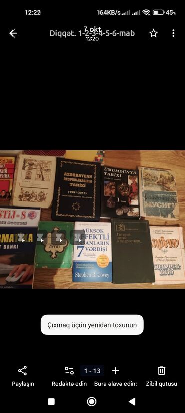 Bədii ədəbiyyat: Diqqət. 1-2-3-4-5-6-mab — 15