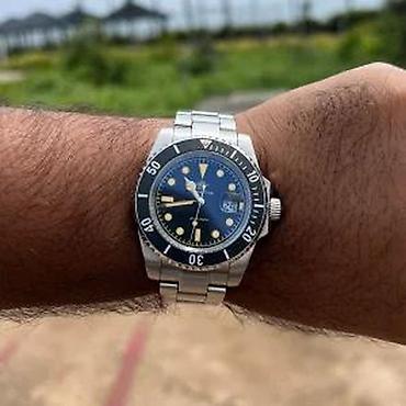 Ručni satovi: ADDIESDIVE AD2054 - 41mm - Crna - Rolex Submariner Homage ADDIESDIVE — 12