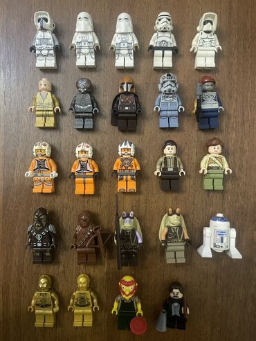 lego лего: Lego Star Wars Минифигурки. оригинал. Состояние у всех фигурок