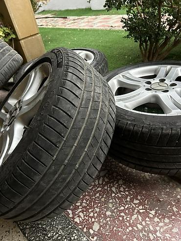 kompressor mercedes: Tekerler 3-4 ayın tekeridir. 245-45-17 Arxa Dısklerde svarka var — 3
