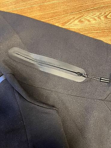 nike tech flece: Мужская толстовка, L, M, Nike, Новый, цвет - Черный, Платная доставка, Бесплатная доставка, Самовывоз — 4