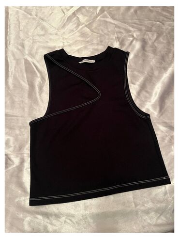 куртка zara: Futbolka Zara, XS (EU 34), rəng - Qara