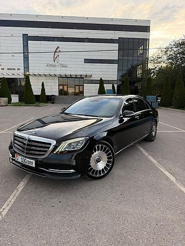Mercedes-Benz S-Class: 2019 г., 3 л, Типтроник, Бензин, Седан