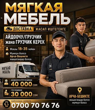 Требуется Водитель-экспедитор, Транспорт компании, Полный рабочий день, Мужчина