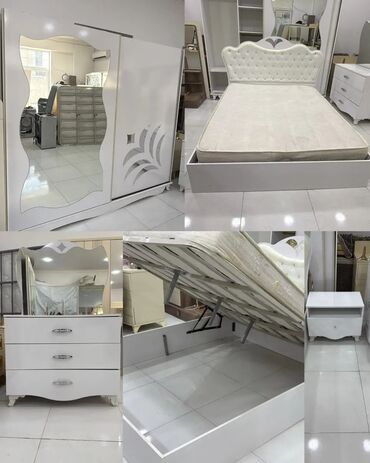 Qaşıqlar: İkinəfərlik çarpayı, Dolab, Termo, 2 tumba, İşlənmiş