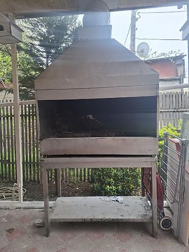 Оборудование для ресторанов, кафе: Sənaye tipli paslanmayan poladdan mangal/şiş kabab ocağı və — 5