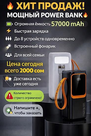 Мощный Power Bank для всей семьи Характеристики и возможности: -
