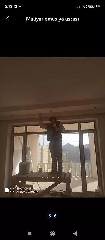 Malyar işləri: Aboy ustası malyar ustası şpoklyovka paduqa emulsiya lminat işləri -da lalafo.az — 7 Malyar işləri: Aboy ustası malyar ustası şpoklyovka paduqa emulsiya lminat işləri — 7