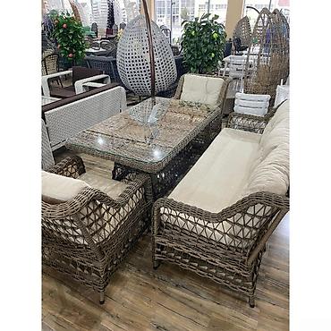 bag divanlari: Həsir Rattan Turk divan dəsti Bütün kateqoriyalar • Ev və bağ üçün • — 1