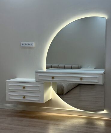 Salon masaları: Yeni, Makiyaj üçün masa, Güzgülü — 8