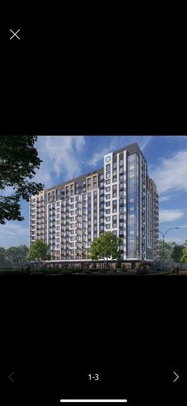 палитех квартира: 1 комната, 44 м², Элитка, 12 этаж, Без ремонта at lalafo.kg палитех квартира: 1 комната, 44 м², Элитка, 12 этаж, Без ремонта