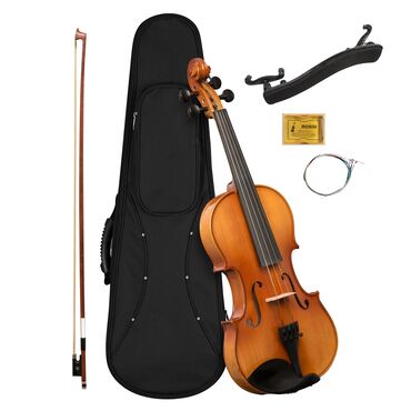 упоры: HH-2050 Скрипка 4/4, с футляром, смычком, запасными струнами, мостиком